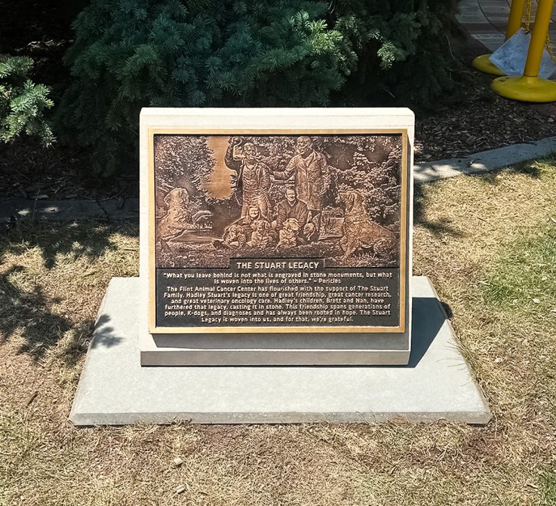The Stuart Legacy Bronze Plaque