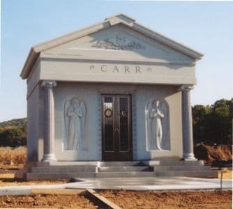 Rock of Ages Family Private and Estate Mausoleum Carr